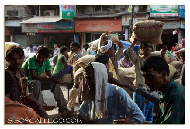 El mercado a pie de calle.