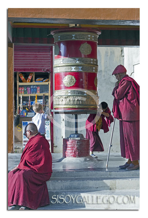 Gran rodillo de oración en Lamayuru