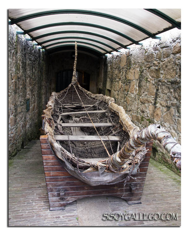 embarcacion mimbre y cuero, embarcacion celta, Breogan, Si soy gallego