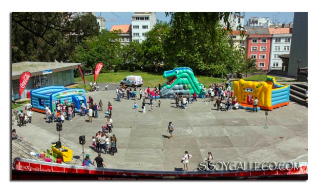 _Dia Ciencia Calle 2015. Hinchables