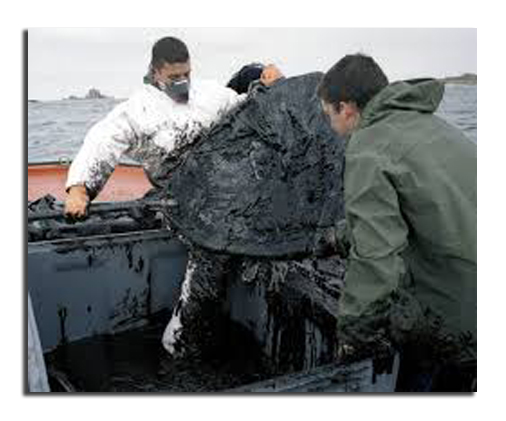 Prestige chapapote y hombres.