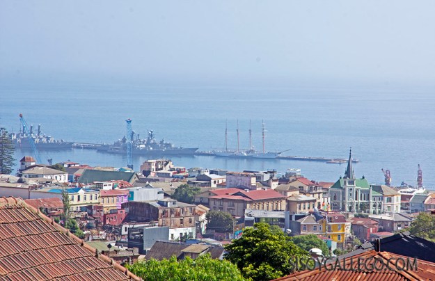 12.Puerto de Valparaiso.