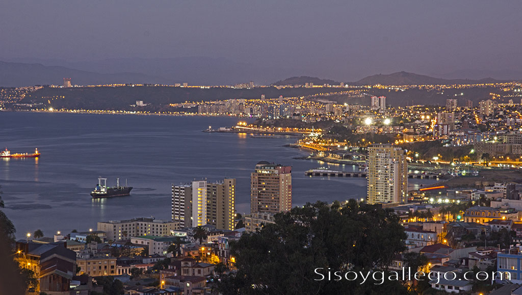 15.Valparaiso atardecer.