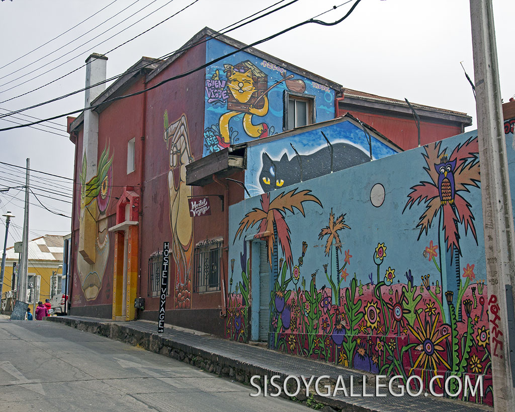 16.Valparaiso. Miles de murales.