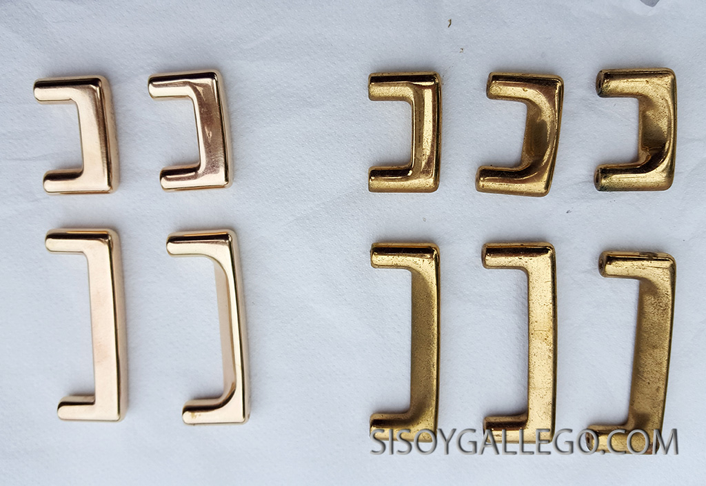 7.Tiradores limpios y sucios.