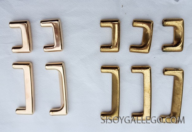 7.Tiradores limpios y sucios.