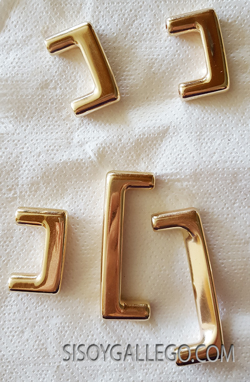 8.Tiradores antes de barnizar.