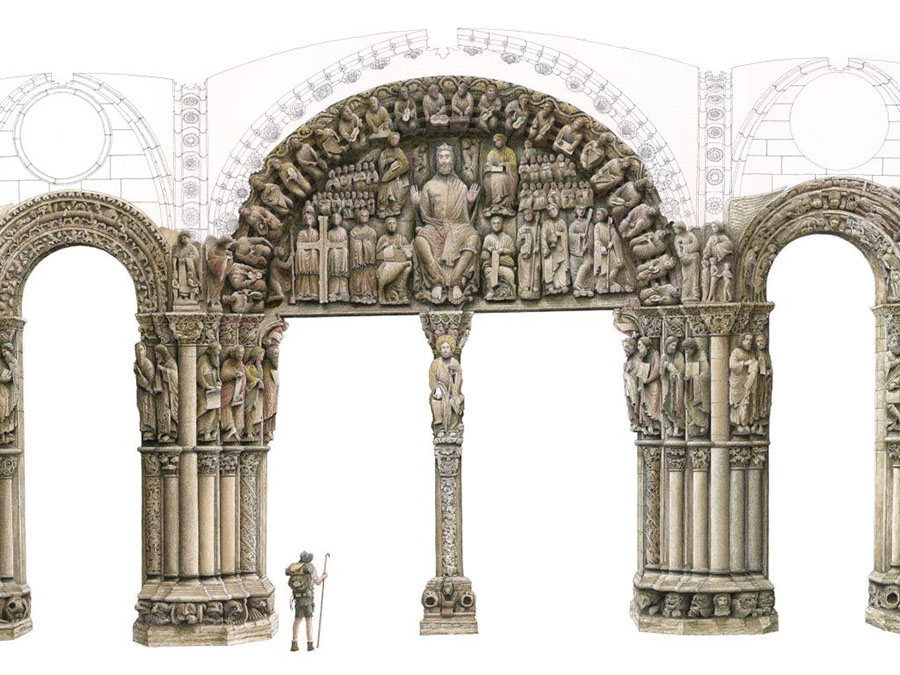 02.-Portico Gloria. sisoygallego.com